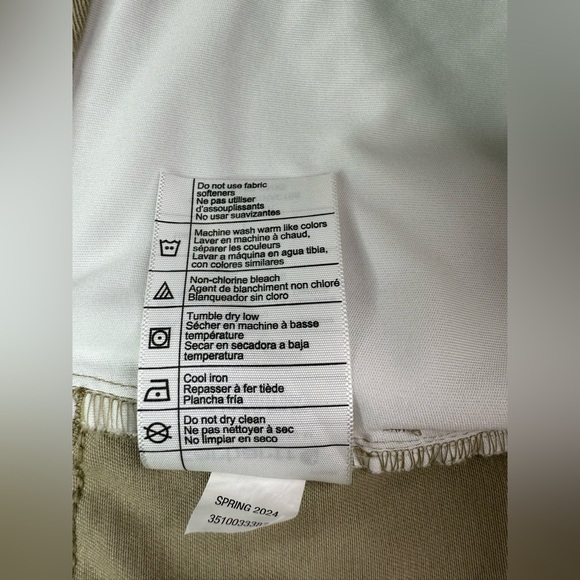 Carhartt Men's Force Relaxed Fit Elastic Back Khaki Tan Pants Size 38 X 34 - Picture 5 of 8